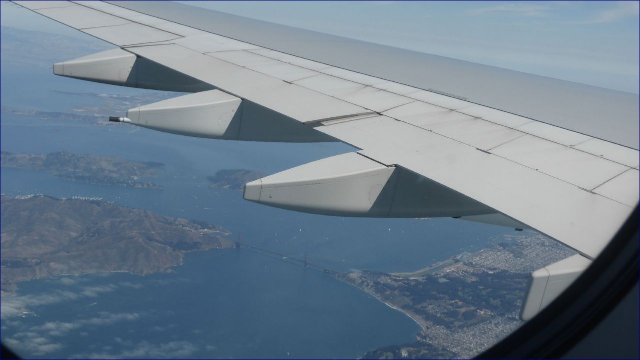California-2014-012 - Flug nach San Francisco