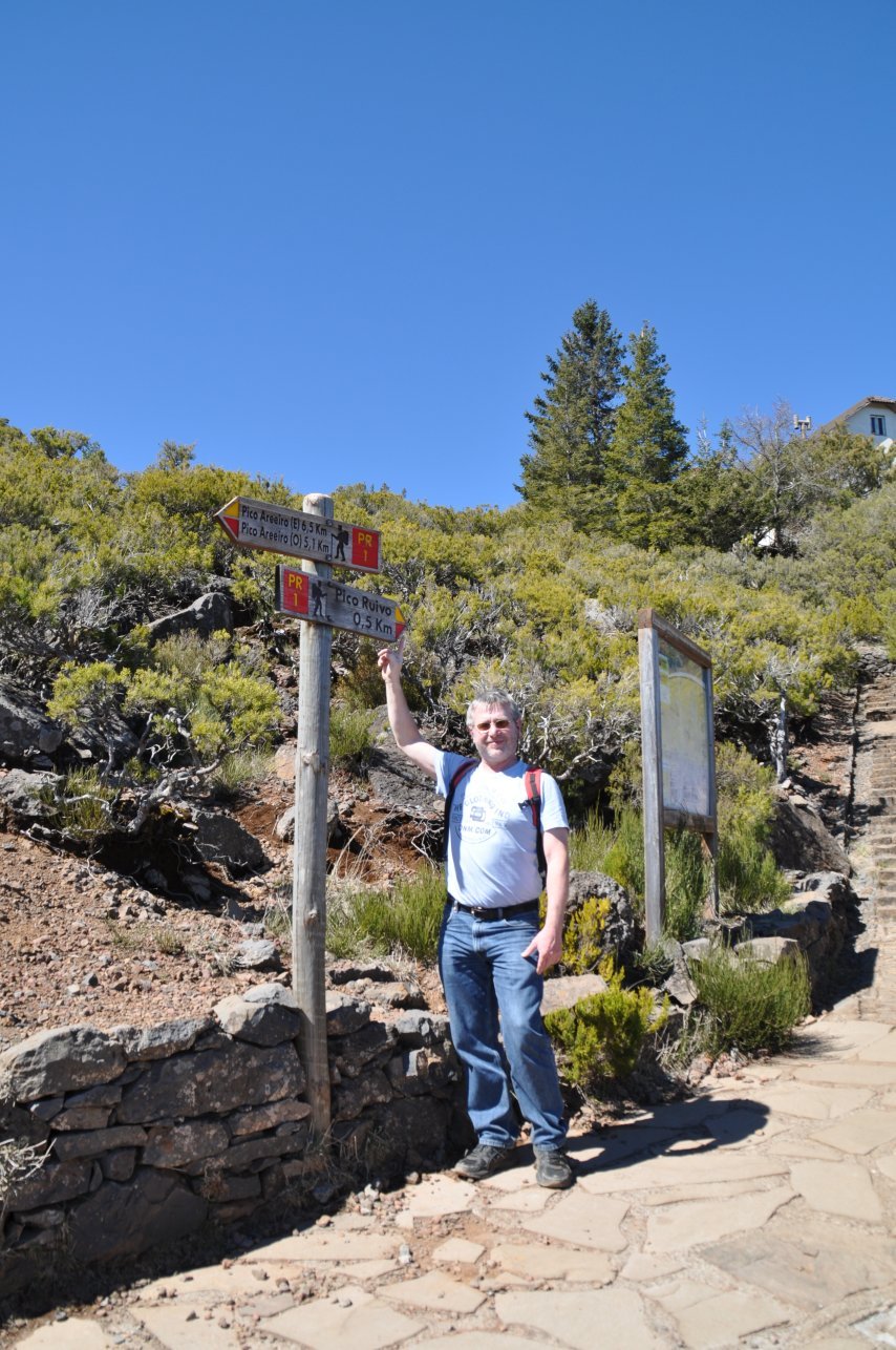 Wanderung zum Pico Ruivo