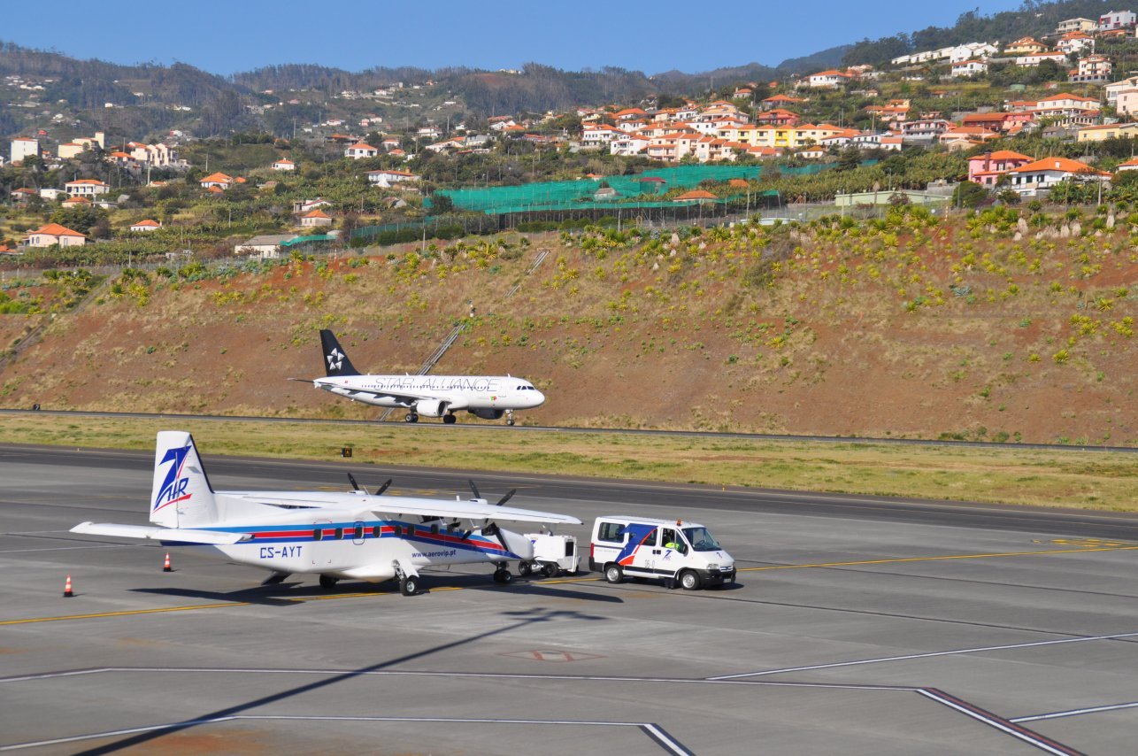 Flughafen Madeira