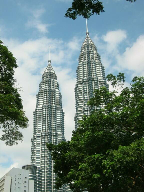 An den Petronas Towers