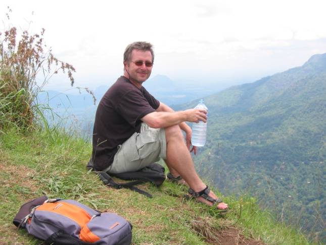 <i>Bernd am Little Adams Peak</i>