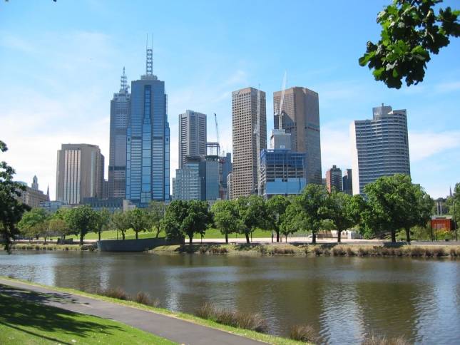 <i>Skyline von Melbourne</i>