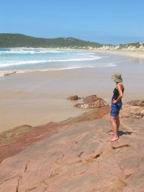 <i><b>One mile beach bei Newcastle/NSW</b></i>