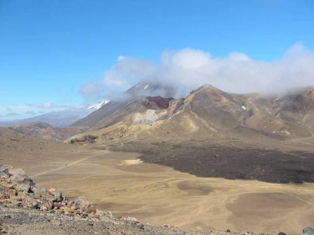 <i>Blick auf Red Crater</i>