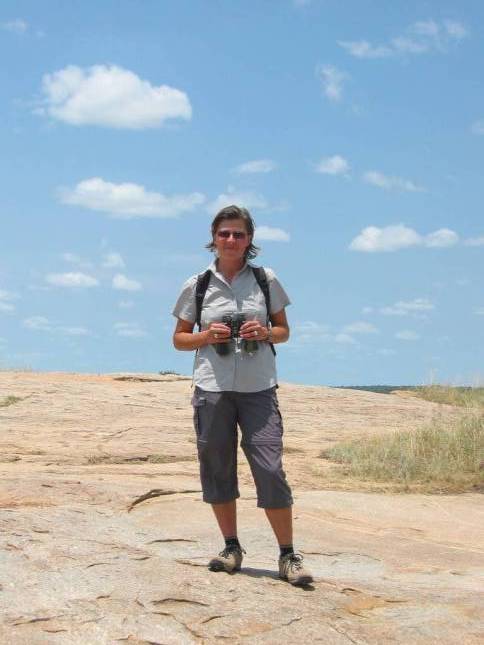 <i>Andrea im Kruger National Park</i>