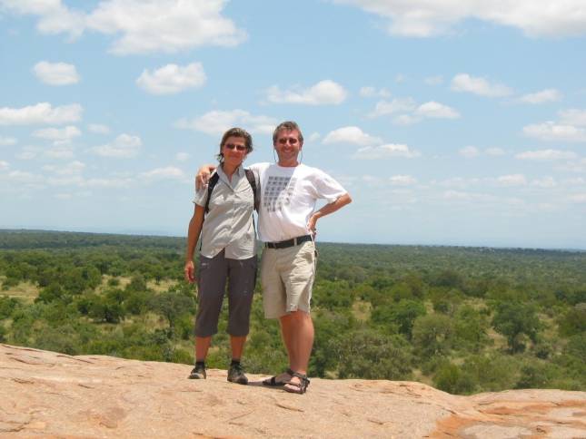 <i>Andrea und Bernd im Kruger</i>