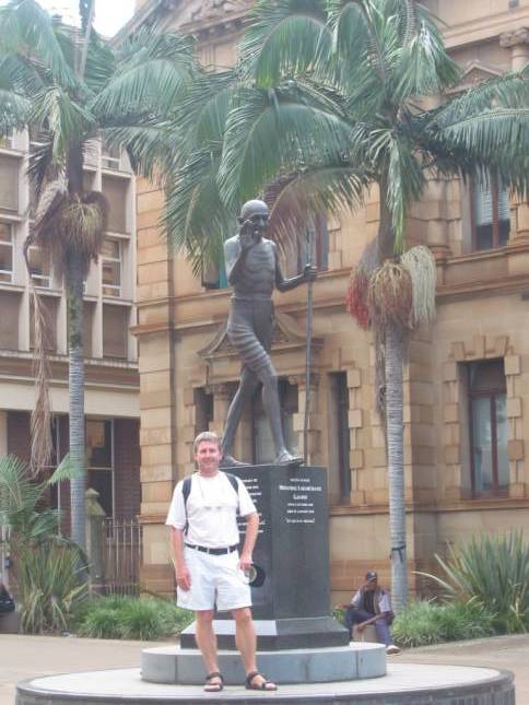 <i>Gandhi-Statue in Pietermaritzburg</i>