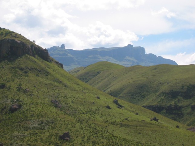 <i>Drakensberge bei Giant Rock</i>