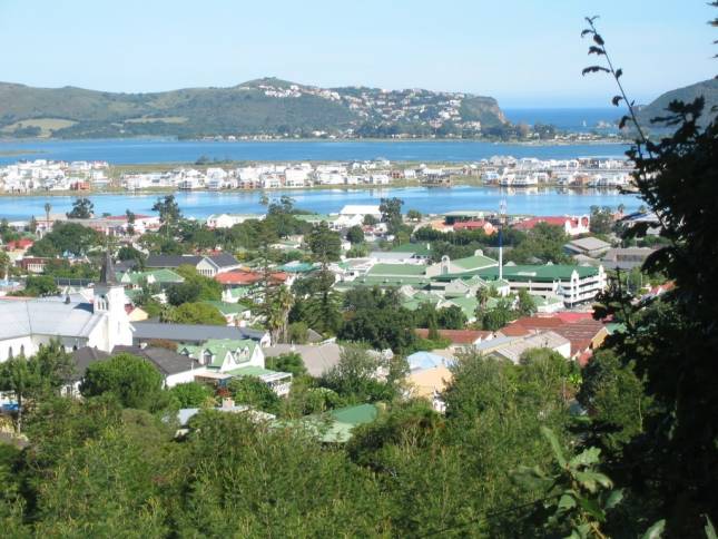 <b>Blick auf Knysna</b>