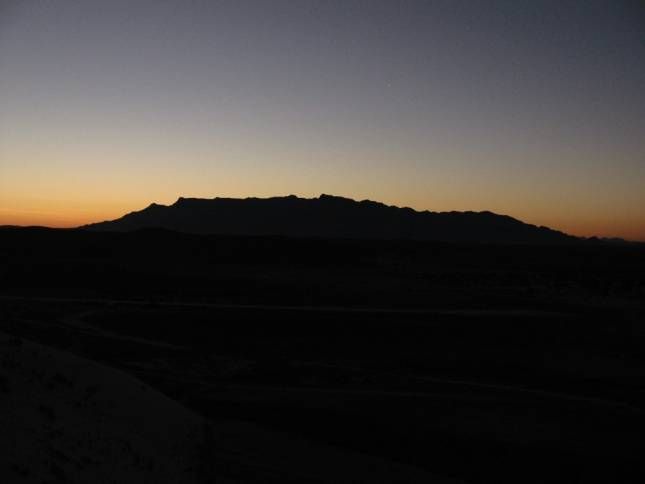 <b>Sonnenuntergang am Brandberg</b>