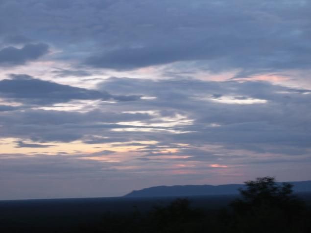 <b>Abendstimmung am Waterberg</b>